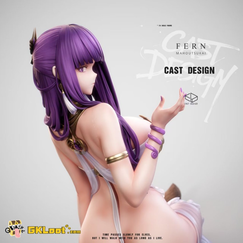 Cast Design Studio 1/4 Frieren: Beyond Journey's End Fern Statue - View 6 Cast Design Studio 1/4 Frieren: Beyond Journey's End Fern Statue - View 6
