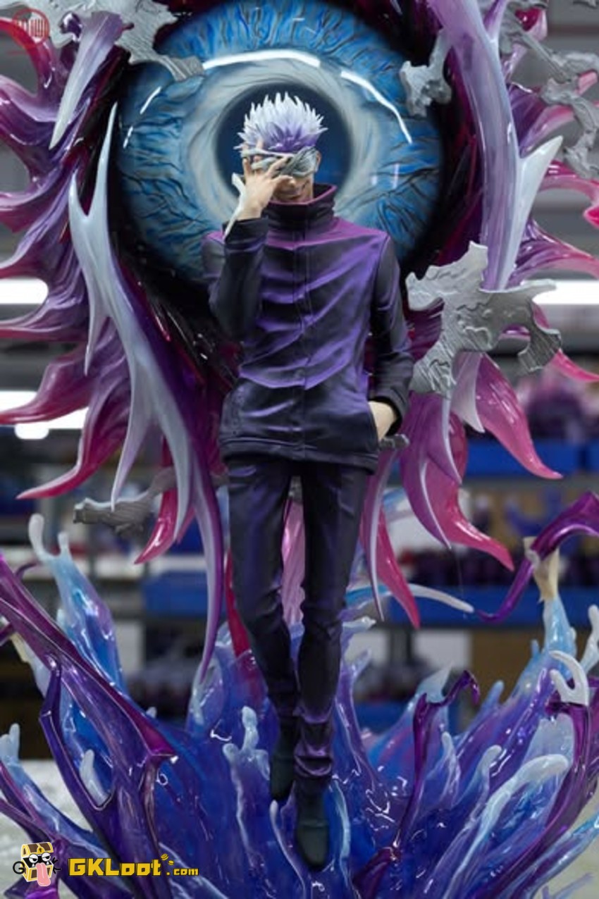 Initial Aspiration Studio 1/6 Jujutsu Kaisen Satoru Gojo Statue w/ LED - View 1 Initial Aspiration Studio 1/6 Jujutsu Kaisen Satoru Gojo Statue w/ LED - View 1