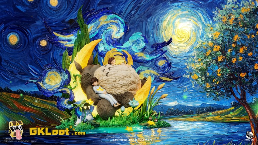 Raven Studio My Neighbor Totoro Totoro Statue - View 2 Raven Studio My Neighbor Totoro Totoro Statue - View 2
