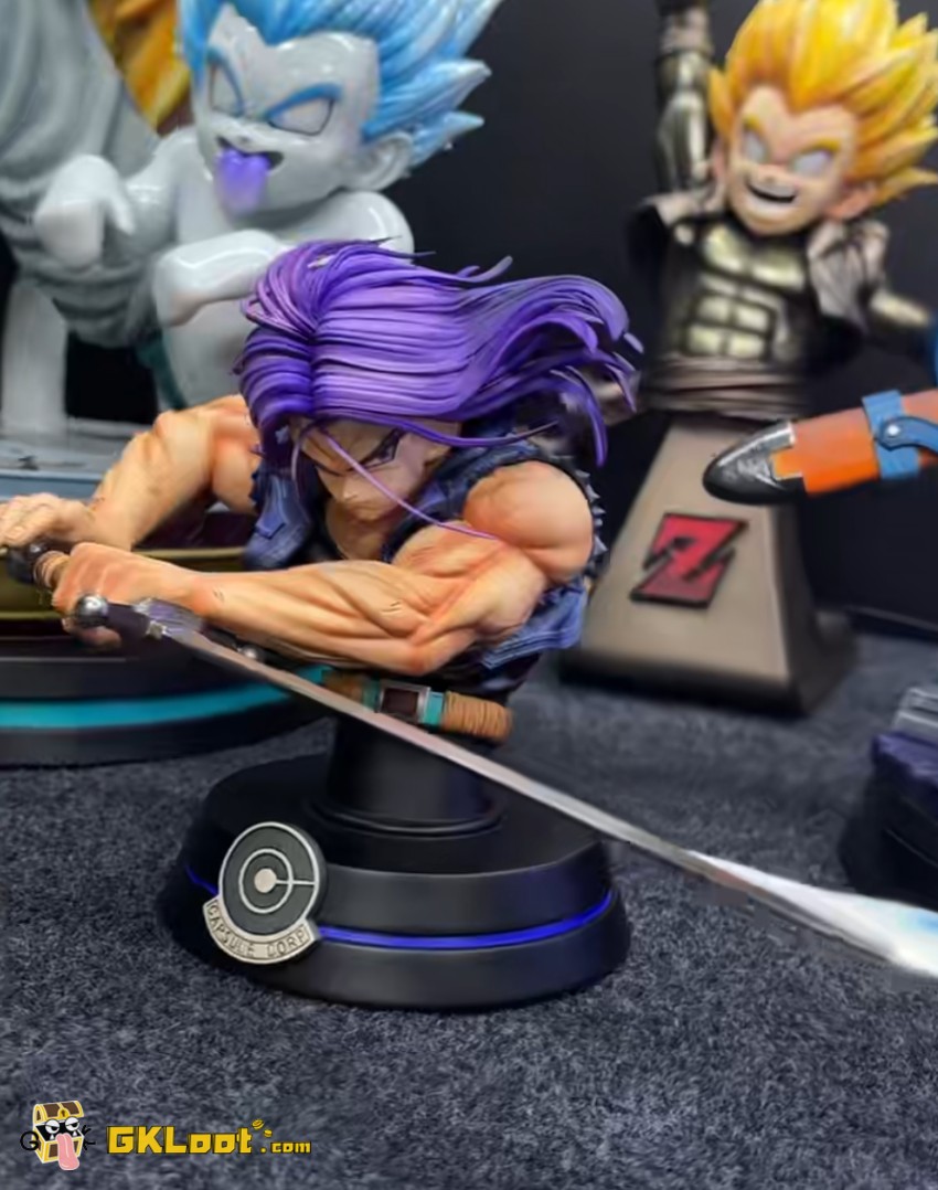 Poker Monster Studio Dragon Ball Trunks Statue w/ LED - View 2 Poker Monster Studio Dragon Ball Trunks Statue w/ LED - View 2