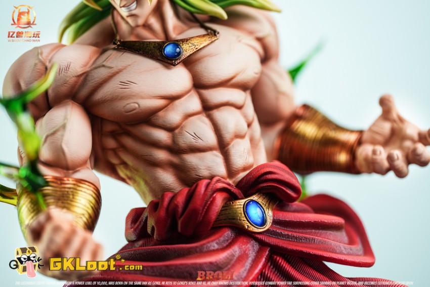 Yi Shou Studio Dragon Ball Broly Statue w/ LED - View 6 Yi Shou Studio Dragon Ball Broly Statue w/ LED - View 6