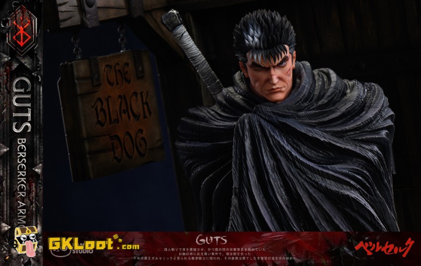 Panda Studio 1/4 Berserk Guts Statue - View 5 Panda Studio 1/4 Berserk Guts Statue - View 5