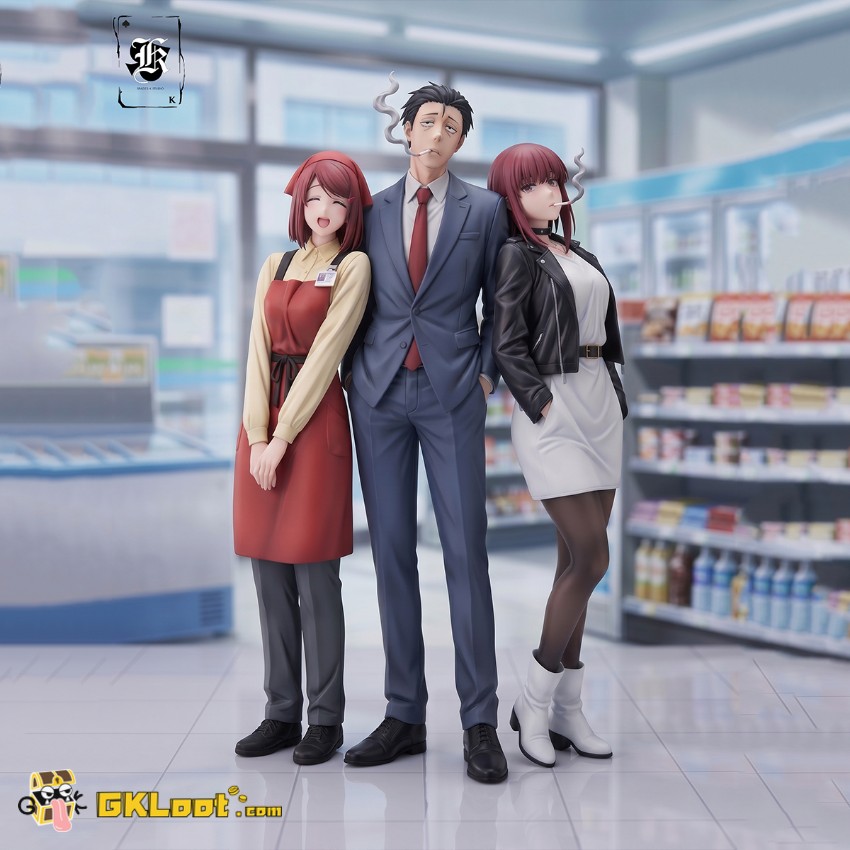 SPK Studio 1/6 Smoking Behind the Supermarket with You Sasaki & Tayama Statue - View 2 SPK Studio 1/6 Smoking Behind the Supermarket with You Sasaki & Tayama Statue - View 2