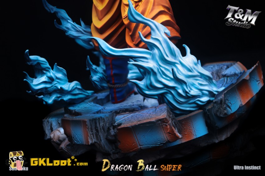 T&M Studio Studio Dragon Ball Super Son Goku Ultra Instinct Statue - View 5 T&M Studio Studio Dragon Ball Super Son Goku Ultra Instinct Statue - View 5
