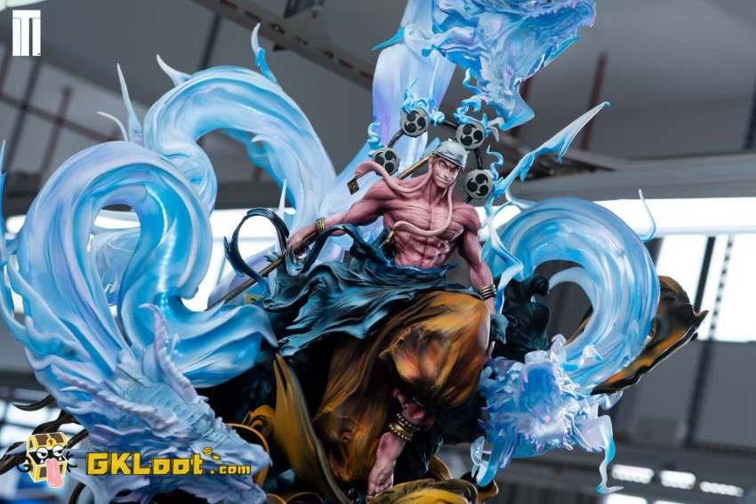 Iron Curtain & Chao Ming Studio One Piece Enel Statue w/ LED - View 9 Iron Curtain & Chao Ming Studio One Piece Enel Statue w/ LED - View 9
