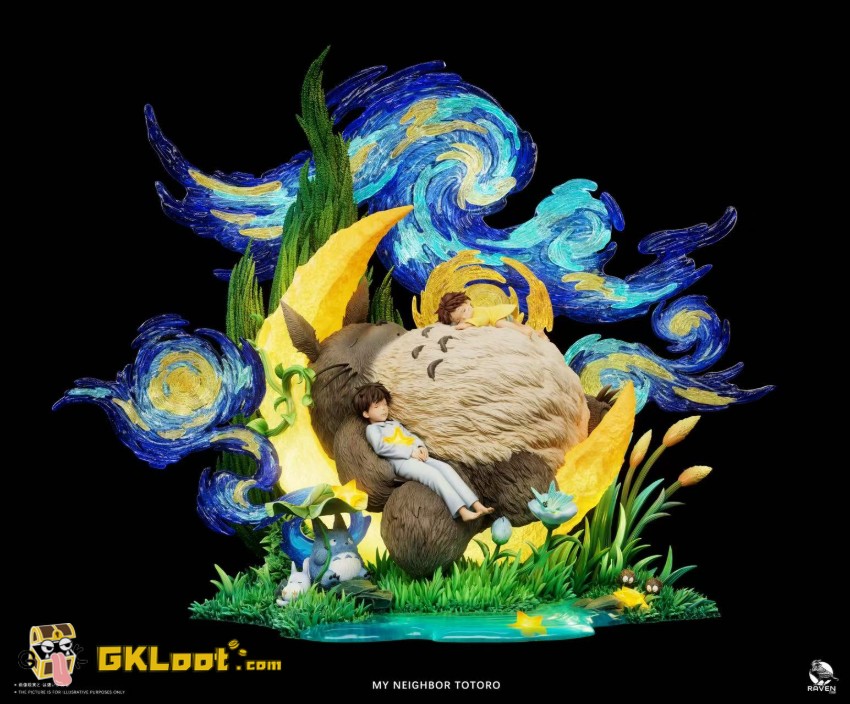 Raven Studio My Neighbor Totoro Totoro Statue - View 3 Raven Studio My Neighbor Totoro Totoro Statue - View 3
