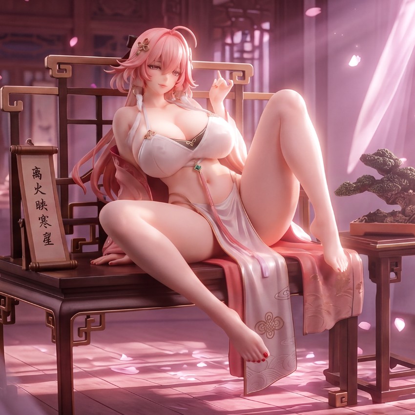 Lure Studio 1/6 Wuthering Waves Changli Statue - View 8 Lure Studio 1/6 Wuthering Waves Changli Statue - View 8