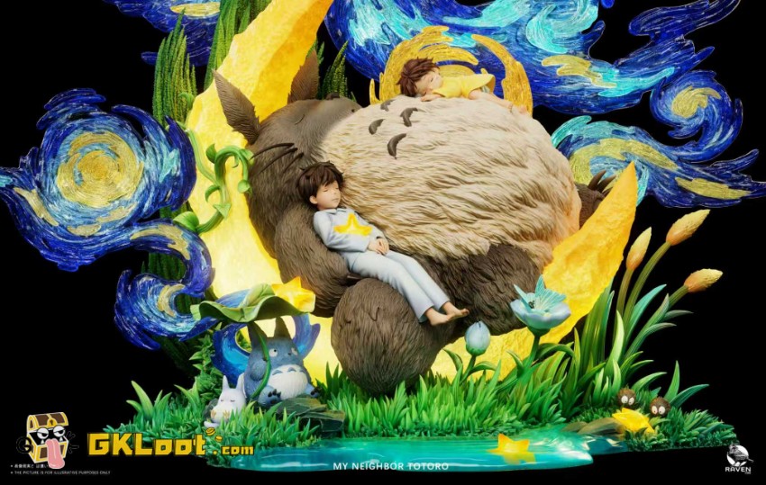 Raven Studio My Neighbor Totoro Totoro Statue - View 5 Raven Studio My Neighbor Totoro Totoro Statue - View 5