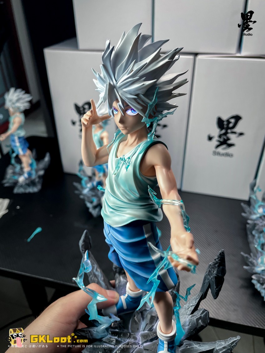 INK Studio 1/6 Hunter × Hunter Killua Zoldyck Statue - View 5 INK Studio 1/6 Hunter × Hunter Killua Zoldyck Statue - View 5