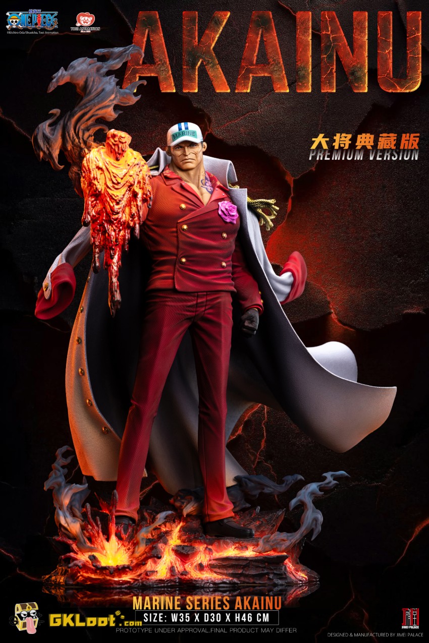 Toei Animation Studio 1/6 One Piece Licensed Sakazuki Statue - View 4 Toei Animation Studio 1/6 One Piece Licensed Sakazuki Statue - View 4