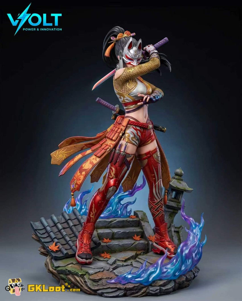 VOLT Studio 1/6 Tekken Kunimitsu Statue - View 2 VOLT Studio 1/6 Tekken Kunimitsu Statue - View 2
