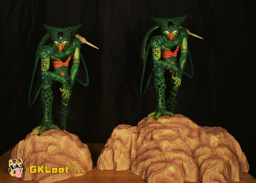 DD Studio Dragon Ball Cell Statue - View 5 DD Studio Dragon Ball Cell Statue - View 5