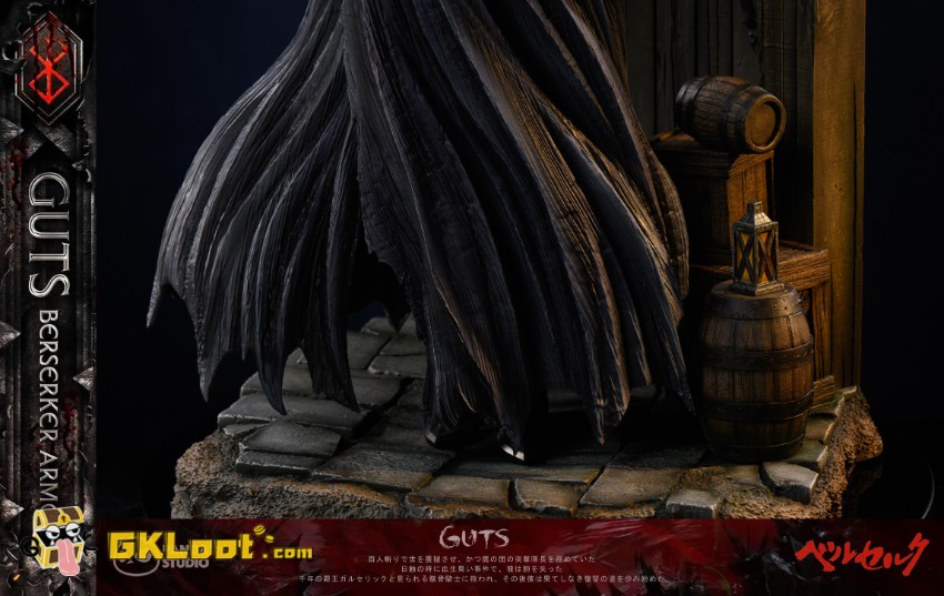 Panda Studio 1/4 Berserk Guts Statue - View 4 Panda Studio 1/4 Berserk Guts Statue - View 4