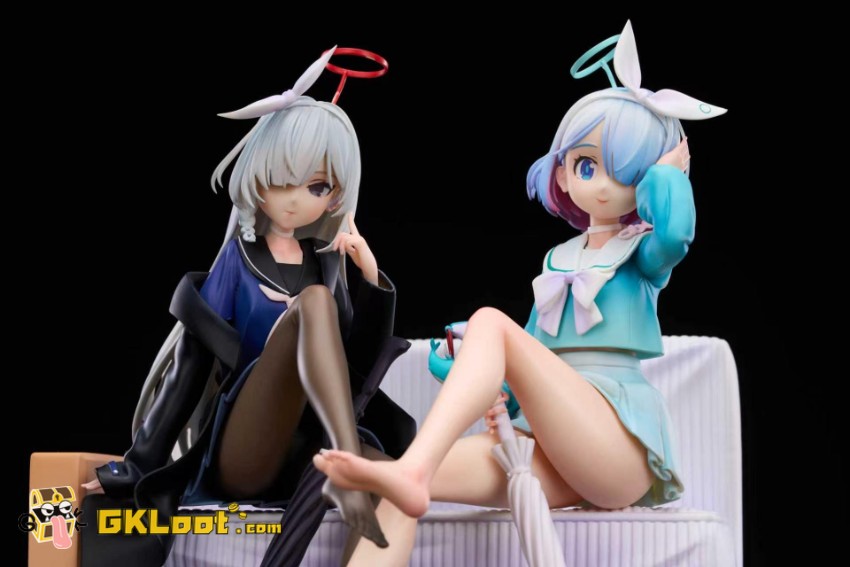 MiYin Studio 1/6 Blue Archive Plana & Arona Statue - View 4 MiYin Studio 1/6 Blue Archive Plana & Arona Statue - View 4