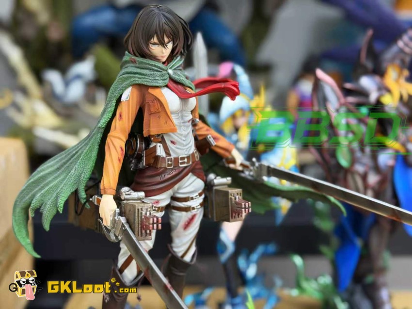 BBSD Studio 1/6 Attack On Titan Mikasa Ackerman Statue - View 2 BBSD Studio 1/6 Attack On Titan Mikasa Ackerman Statue - View 2