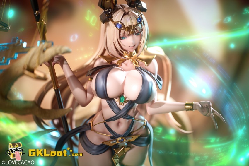 Skin & Hobbysakura Studio 1/4 Original Pharaoh Girl Statue w/ LED - View 7 Skin & Hobbysakura Studio 1/4 Original Pharaoh Girl Statue w/ LED - View 7