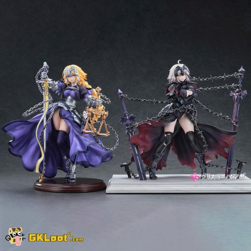 Longjingshi Studio 1/6 Fate Jeanne d'Arc & Jeanne d'Arc Alter Statue - View 1 Longjingshi Studio 1/6 Fate Jeanne d'Arc & Jeanne d'Arc Alter Statue - View 1