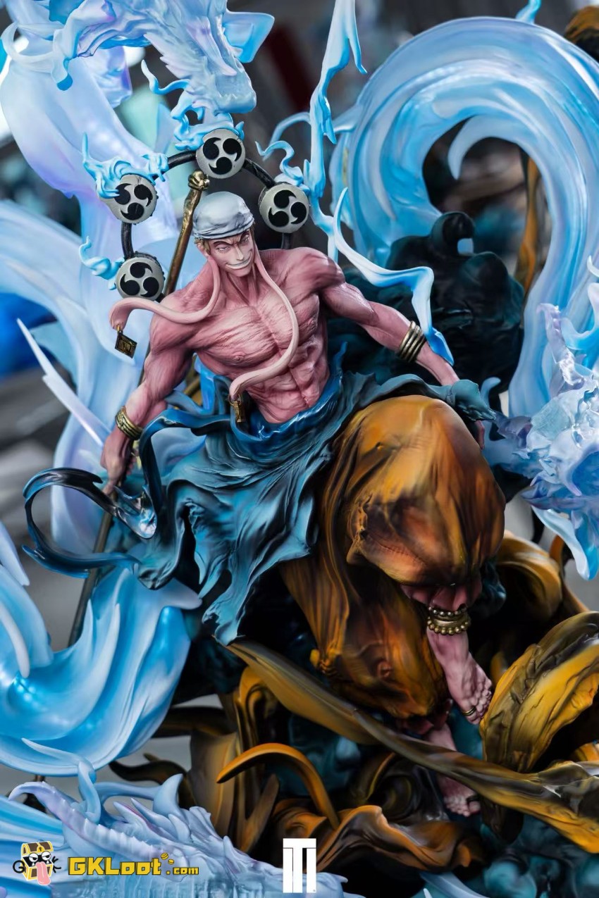 Iron Curtain & Chao Ming Studio One Piece Enel Statue w/ LED - View 6 Iron Curtain & Chao Ming Studio One Piece Enel Statue w/ LED - View 6