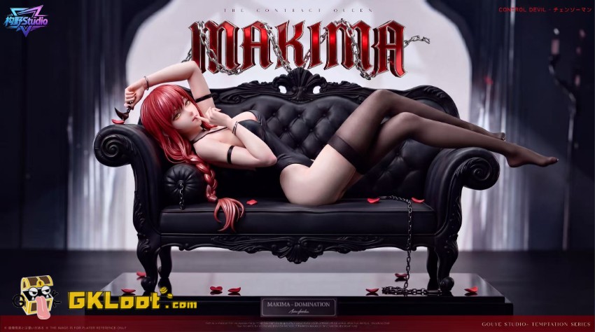 Gou Ye Studio 1/6 Chainsaw Man Makima Statue - View 3 Gou Ye Studio 1/6 Chainsaw Man Makima Statue - View 3