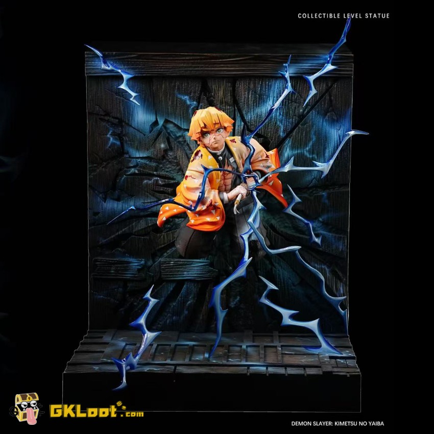 Da You Studio 1/6 Demon Slayer Zenitsu Agatsuma Statue - View 1 Da You Studio 1/6 Demon Slayer Zenitsu Agatsuma Statue - View 1
