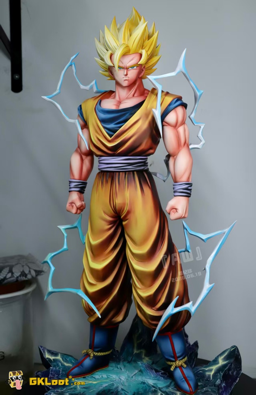 AW Studio Dragon Ball Son Goku Statue - View 3 AW Studio Dragon Ball Son Goku Statue - View 3