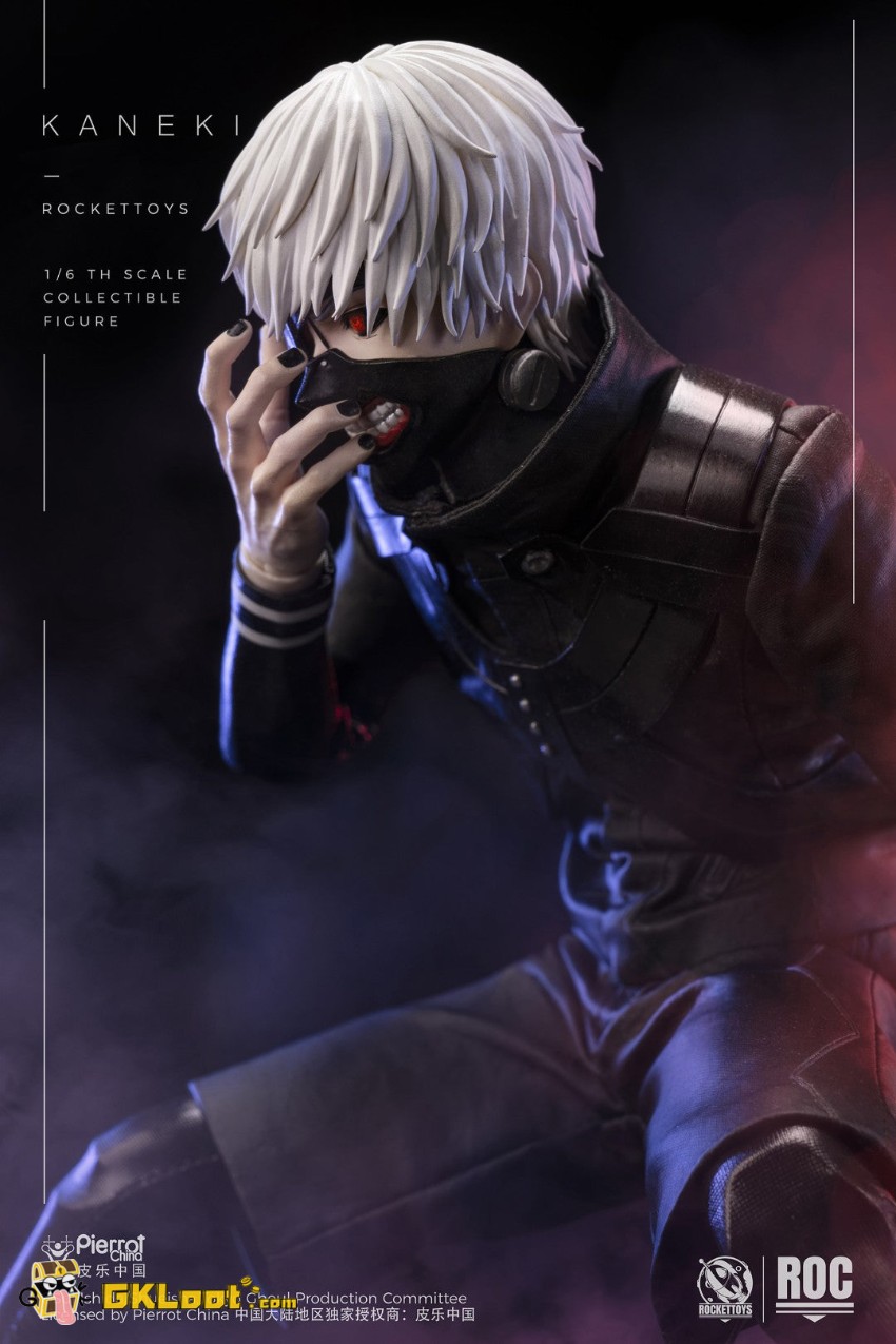 ROCKETTOYS Studio 1/6 Tokyo Ghoul Licensed Kaneki Ken Action Figure - View 9 ROCKETTOYS Studio 1/6 Tokyo Ghoul Licensed Kaneki Ken Action Figure - View 9