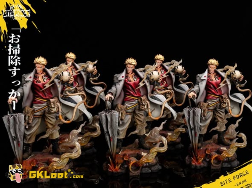 BiteForce Studio 1/6 Gachiakuta Enjin Statue - View 3 BiteForce Studio 1/6 Gachiakuta Enjin Statue - View 3