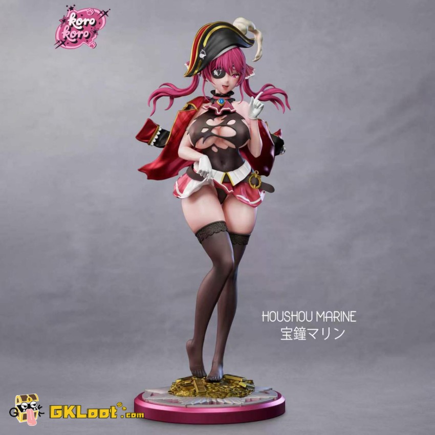 Koro Koro Studio VTuber Houshou Marine Statue - View 1 Koro Koro Studio VTuber Houshou Marine Statue - View 1