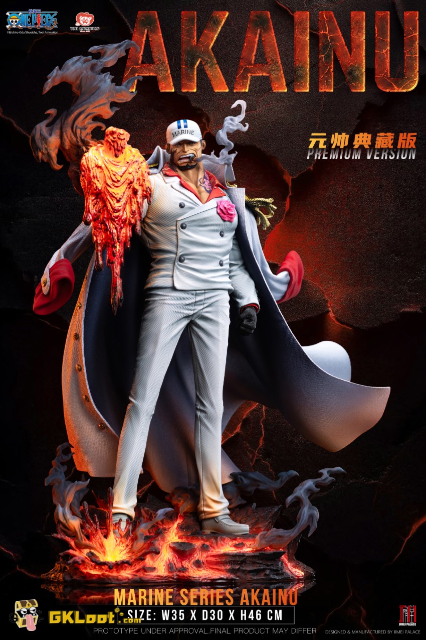 Toei Animation Studio 1/6 One Piece Licensed Sakazuki Statue - View 5 Toei Animation Studio 1/6 One Piece Licensed Sakazuki Statue - View 5