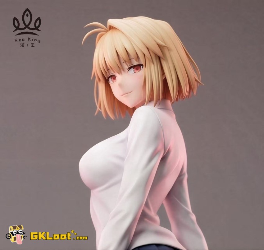 Sea King Studio 1/6 Fate/Stay Night Saber Artoria Pendragon & Arcueid Brunestud Statue - View 8 Sea King Studio 1/6 Fate/Stay Night Saber Artoria Pendragon & Arcueid Brunestud Statue - View 8