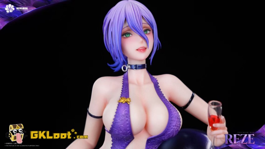 Sakurakari Creation Studio 1/6 Chainsaw Man Reze Statue - View 4 Sakurakari Creation Studio 1/6 Chainsaw Man Reze Statue - View 4