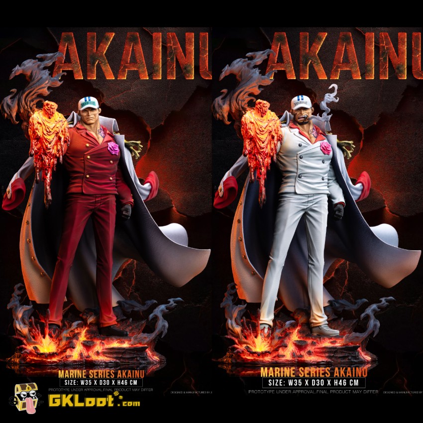 Toei Animation Studio 1/6 One Piece Licensed Sakazuki Statue - View 1 Toei Animation Studio 1/6 One Piece Licensed Sakazuki Statue - View 1