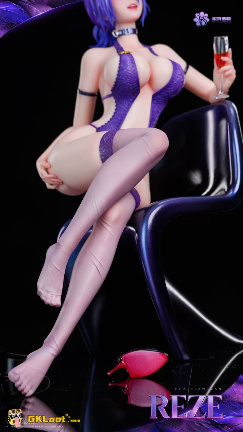 Sakurakari Creation Studio 1/6 Chainsaw Man Reze Statue - View 11 Sakurakari Creation Studio 1/6 Chainsaw Man Reze Statue - View 11