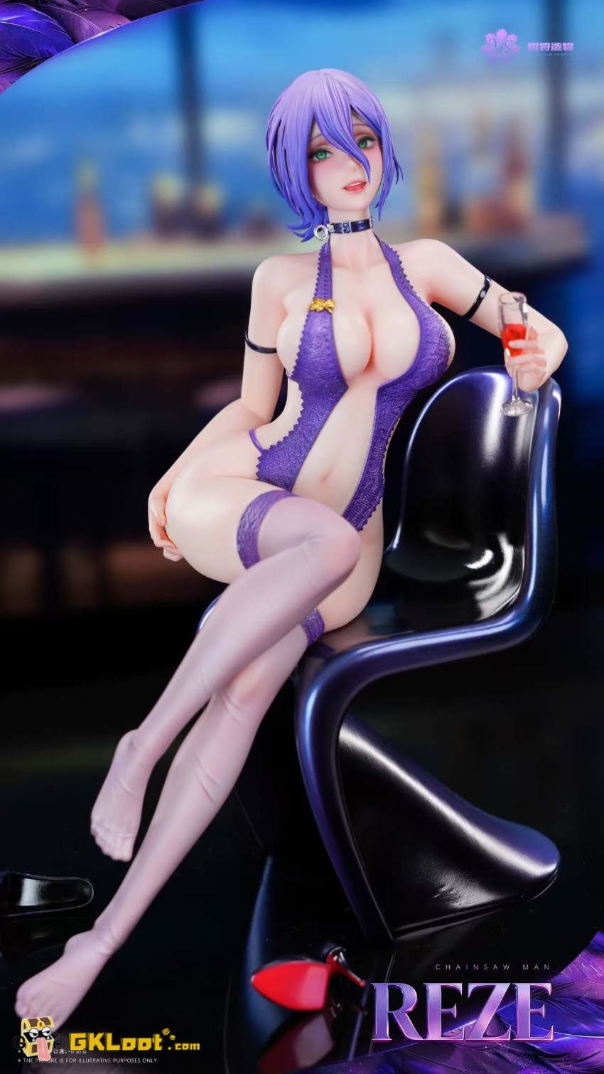 Sakurakari Creation Studio 1/6 Chainsaw Man Reze Statue - View 10 Sakurakari Creation Studio 1/6 Chainsaw Man Reze Statue - View 10
