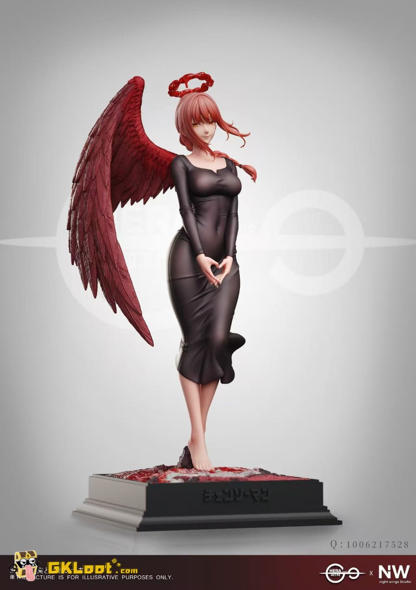 Night Wing & Hera Studio Chainsaw Man Makima Statue - View 8 Night Wing & Hera Studio Chainsaw Man Makima Statue - View 8