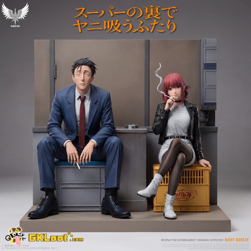 Saoirse Studio 1/6 Smoking Behind the Supermarket with You Sasaki & Yamada Statue - View 7 Saoirse Studio 1/6 Smoking Behind the Supermarket with You Sasaki & Yamada Statue - View 7