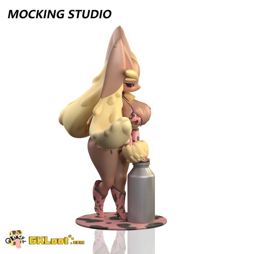 Mocking & YUIO Studio Pokémon Lopunny Statue - View 4 Mocking & YUIO Studio Pokémon Lopunny Statue - View 4