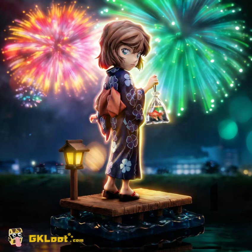 AMMA & MaoNi Studio Detective Conan Haibara Ai Statue w/ LED - View 1 AMMA & MaoNi Studio Detective Conan Haibara Ai Statue w/ LED - View 1
