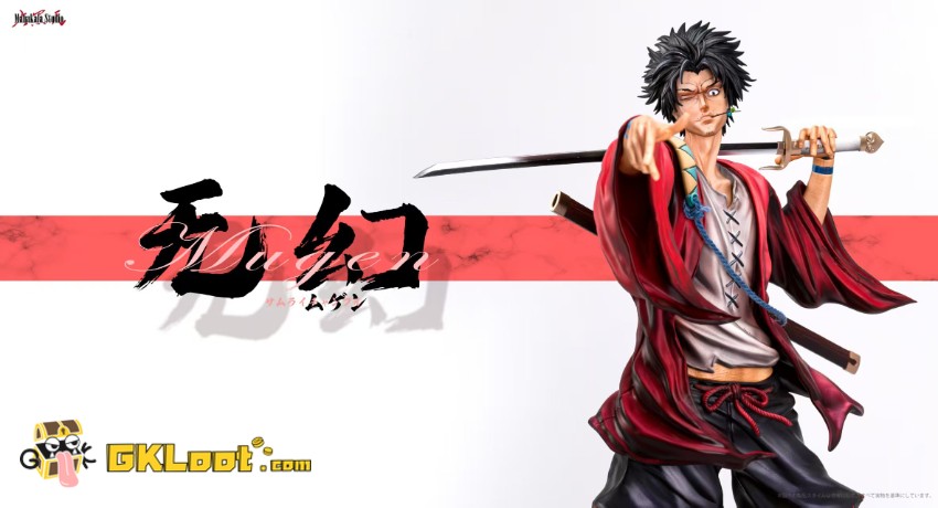 Mahakala Studio 1/6 Samurai Champloo Mugen & Jin & Fuu Statue - View 6 Mahakala Studio 1/6 Samurai Champloo Mugen & Jin & Fuu Statue - View 6