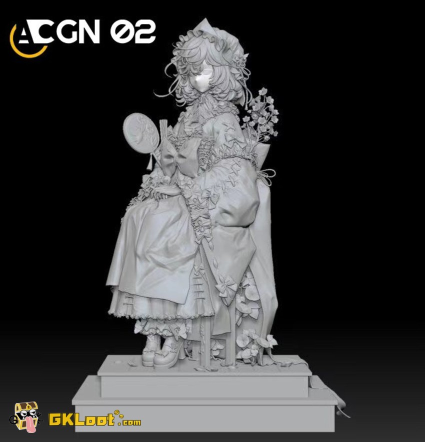 ACGN 02 Studio 1/7 Touhou Project Yuyuko Saigyouji Statue - View 1 ACGN 02 Studio 1/7 Touhou Project Yuyuko Saigyouji Statue - View 1