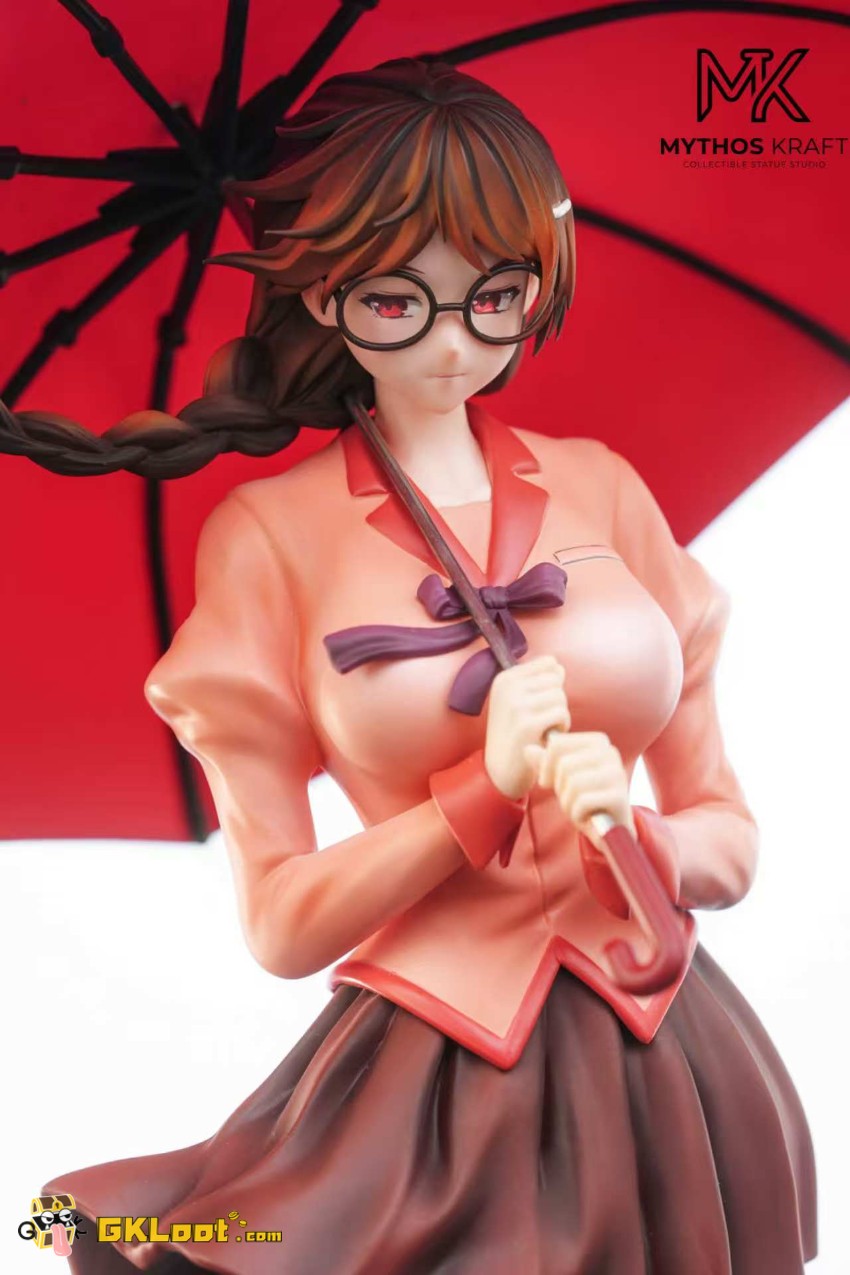 Mythos Kraft Studio 1/6 Bakemonogatari Tsubasa Hanekawa Statue - View 3 Mythos Kraft Studio 1/6 Bakemonogatari Tsubasa Hanekawa Statue - View 3