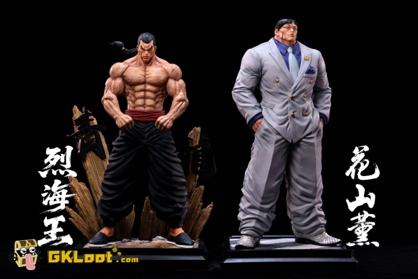 Windseeker Studio Baki the Grappler Retsu Kaioh Statue - View 2 Windseeker Studio Baki the Grappler Retsu Kaioh Statue - View 2