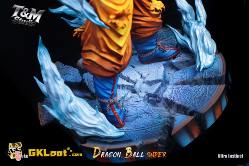 T&M Studio Studio Dragon Ball Super Son Goku Ultra Instinct Statue - View 6 T&M Studio Studio Dragon Ball Super Son Goku Ultra Instinct Statue - View 6