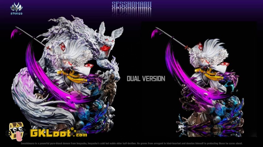 Mu Yao Studio 1/6 Inuyasha Sesshoumaru Statue - View 8 Mu Yao Studio 1/6 Inuyasha Sesshoumaru Statue - View 8