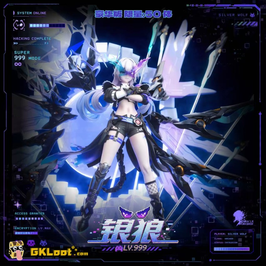 Miracle Workshop Studio 1/6 Honkai: Star Rail Silver Wolf Statue - View 7 Miracle Workshop Studio 1/6 Honkai: Star Rail Silver Wolf Statue - View 7