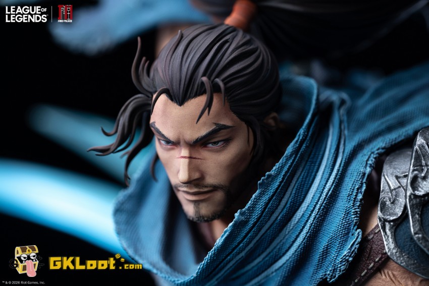 Jimei Palace Studio League of Legends Yasuo Statue w/ LED - View 5 Jimei Palace Studio League of Legends Yasuo Statue w/ LED - View 5