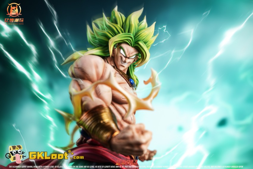 Yi Shou Studio Dragon Ball Broly Statue w/ LED - View 3 Yi Shou Studio Dragon Ball Broly Statue w/ LED - View 3