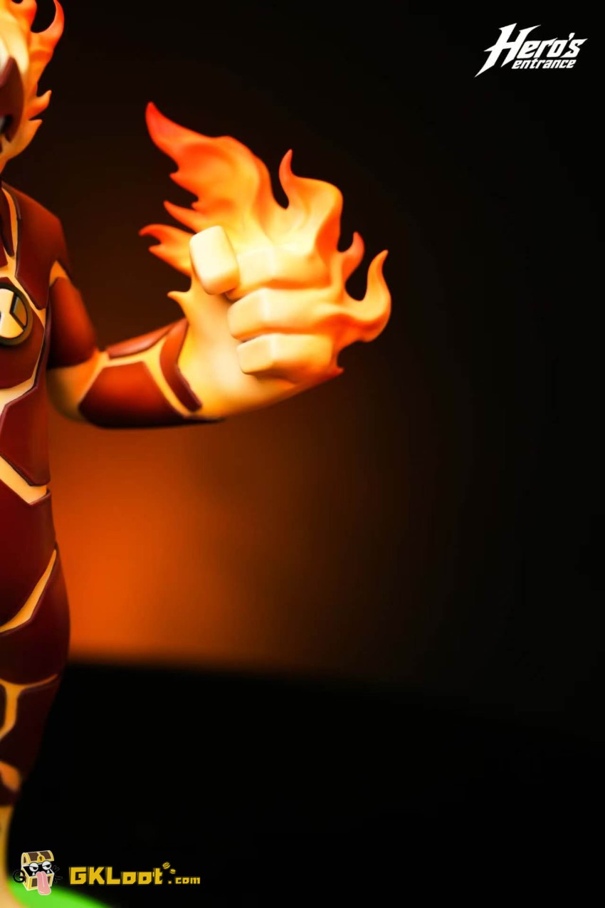 Hero's Entrance Studio Heatblast Statue - View 3 Hero's Entrance Studio Heatblast Statue - View 3