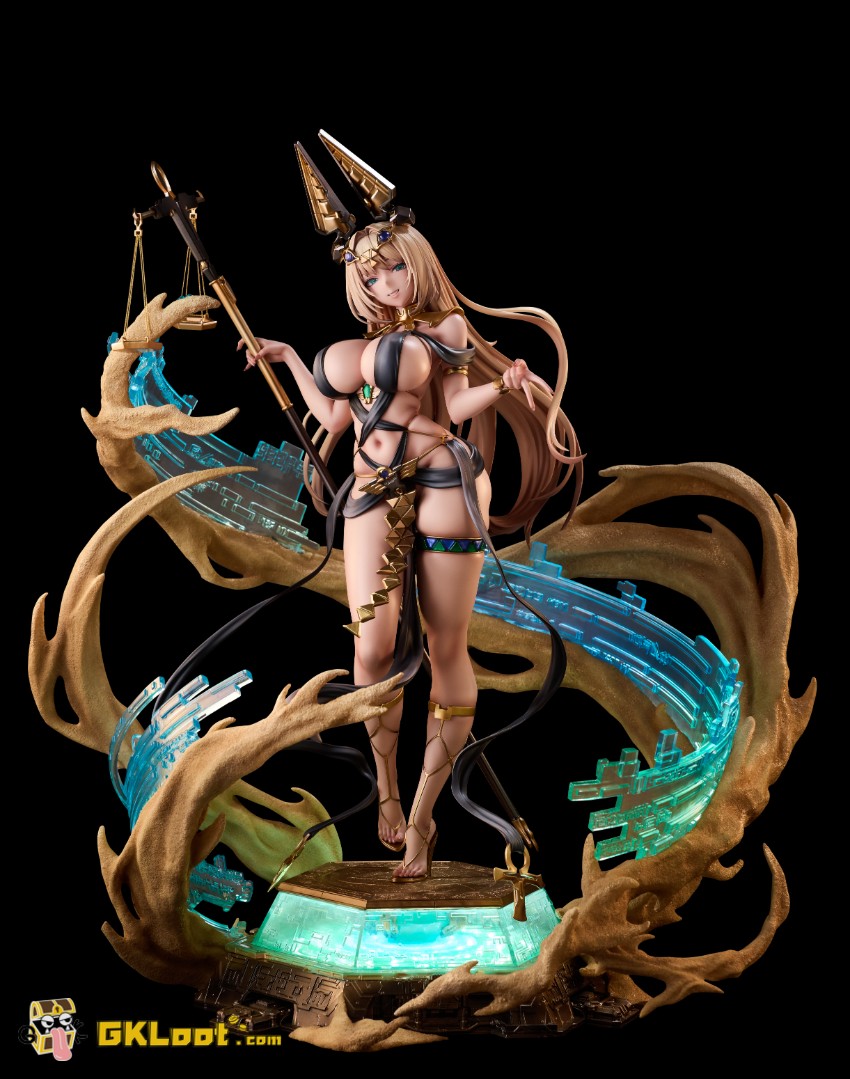 Skin & Hobbysakura Studio 1/4 Original Pharaoh Girl Statue w/ LED - View 4 Skin & Hobbysakura Studio 1/4 Original Pharaoh Girl Statue w/ LED - View 4