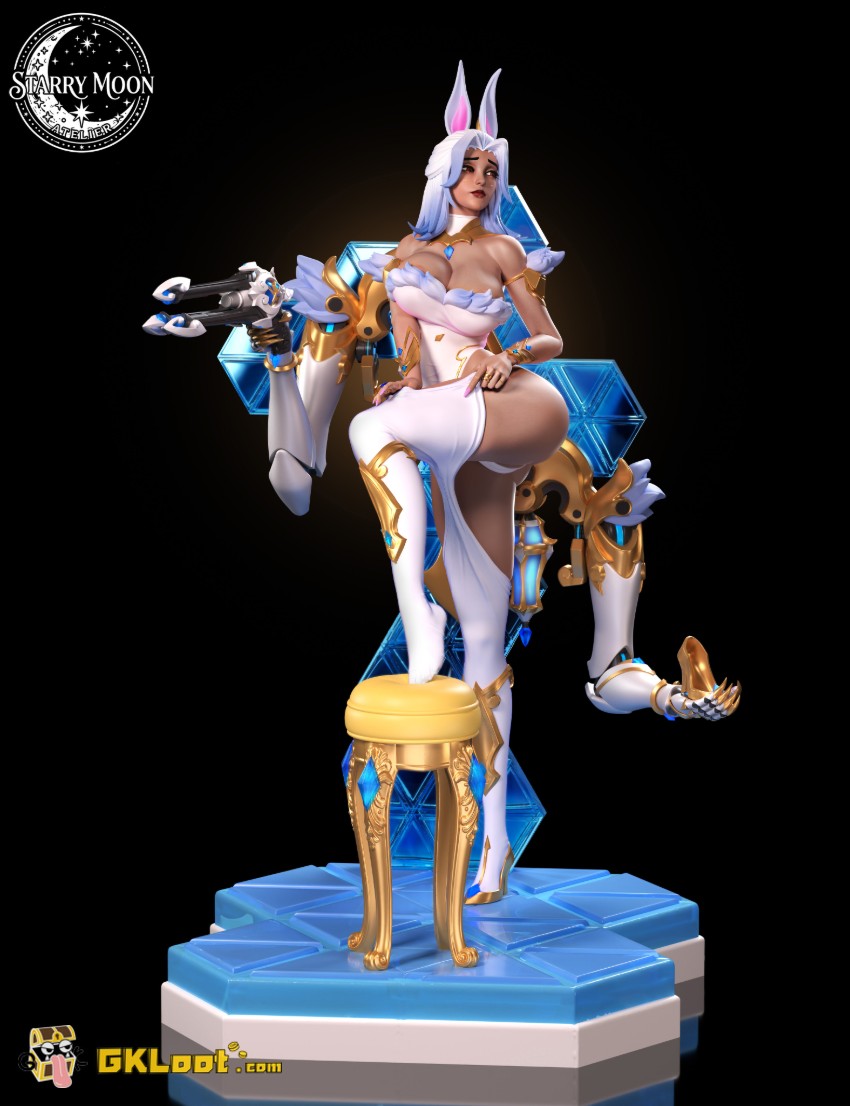 Starry Moon Atelier Studio 1/4 Overwatch Domina Statue - View 3 Starry Moon Atelier Studio 1/4 Overwatch Domina Statue - View 3